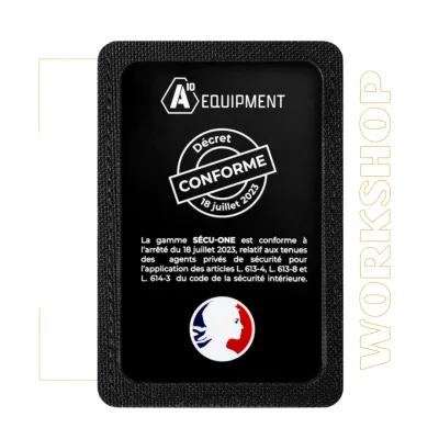 Porte Carte Velcro Sécurité
